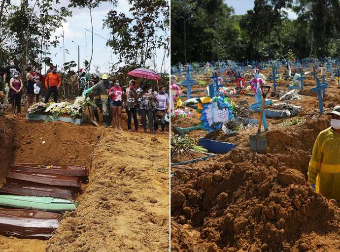 Brasil chega a 200 mil mortes por Covid-19 sem vacina e sob risco de repetir piores momentos da pandemia