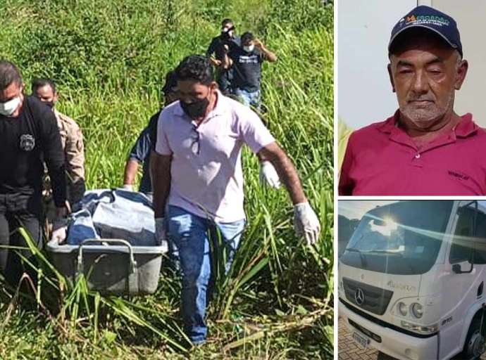 Freteiro foi torturado antes da morte; ele estava com as mãos amarradas e foi enterrado em uma cova rasa