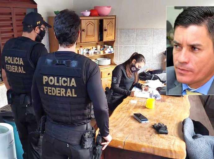 Polícia Federal cumpre mandados em residências de pessoas ligadas ao vereador Raimundo Neném