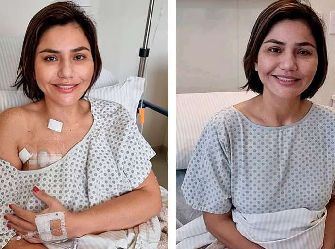 Com câncer de mama, Jéssica Sales passa por cirurgia para inserir cateter e iniciar quimioterapia 