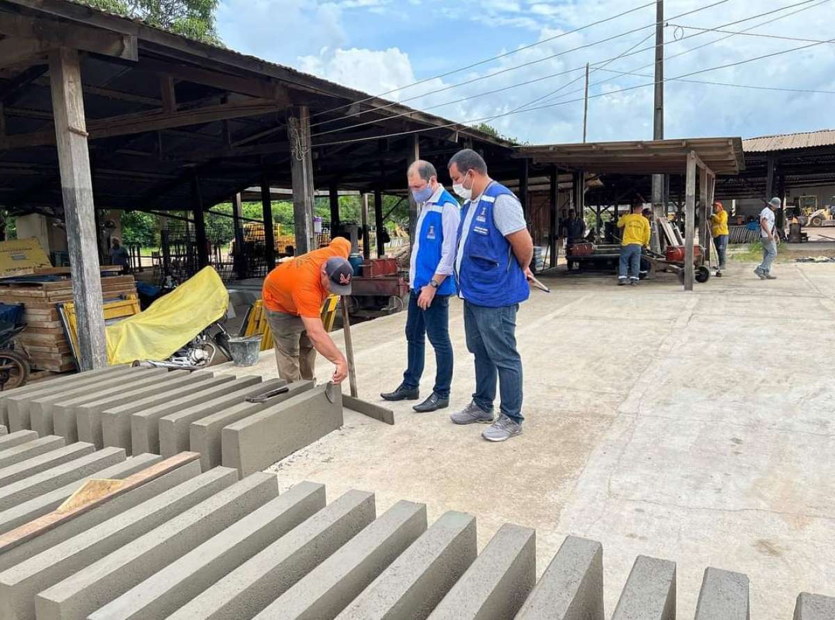 Secretário Municipal de Zeladoria de Rio Branco, Joabe Lira  acompanha entrega da nova usina de pavimentação asfáltica da Emurb