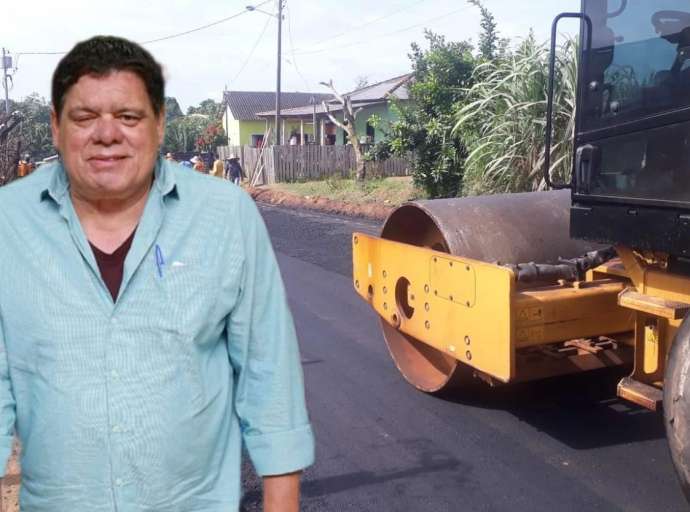 Velho Lobo consegue a liberação de mais de R$ 600 mil reais para recapeamento de ruas de Manoel Urbano