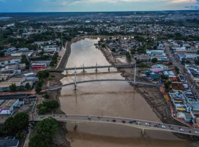 Rio Acre sobe 1, 40 m em 24 horas, mas possibilidade de nova enchente é descartada pela Defesa Civil 