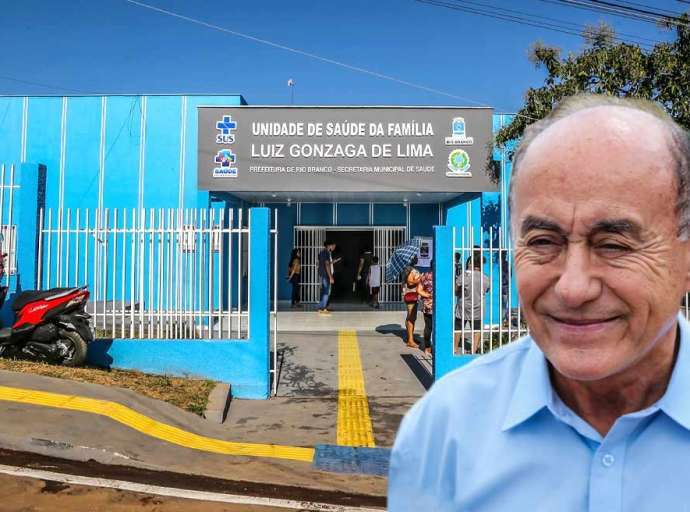 Denunciado pelo MP por improbidade administrativa, Bocalom entrega mais um prédio público reformado e pintado com a cor azul: "feriu os princípios da impessoalidade e moralidade"