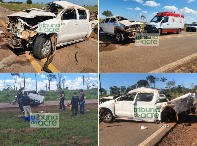 Acidente grave causado por buraco em BR ceifa vida de idosa de 93 anos 